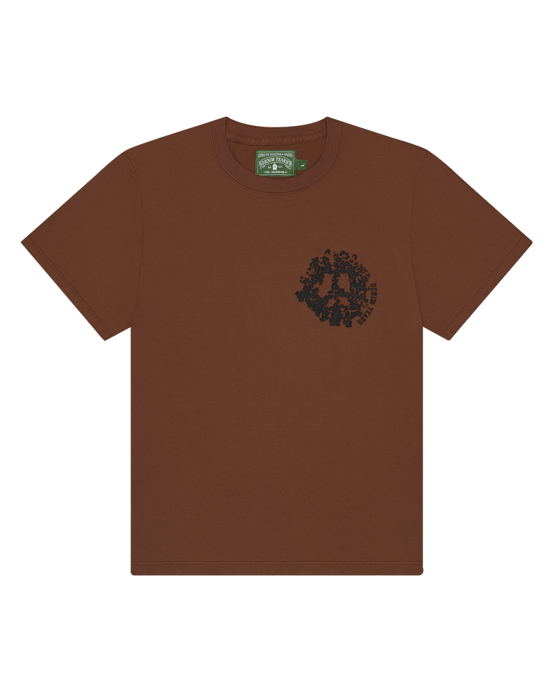FW25 Denim U SS Tee - Brown