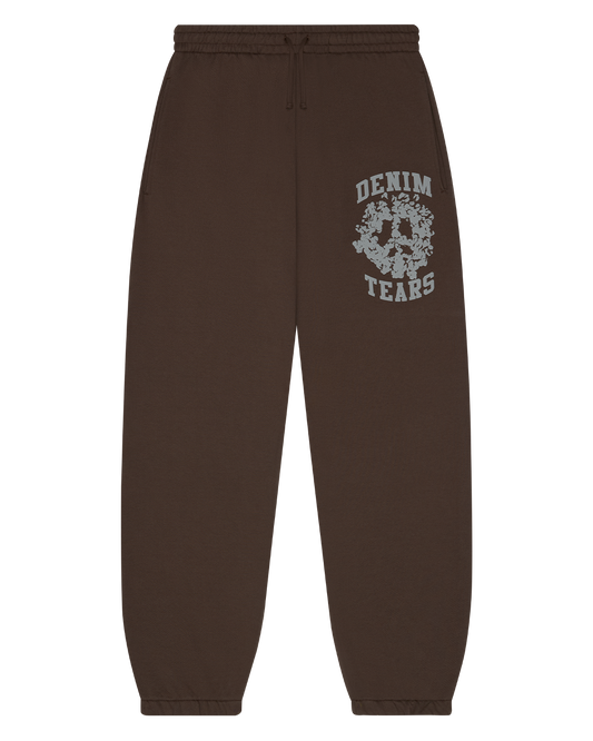 Denim U Sweatpants Brown