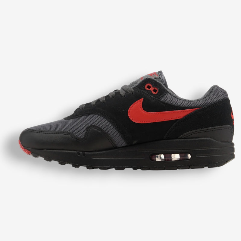 Nike Air Max 1 Essential Vamps Black / University Red / Iron Grey