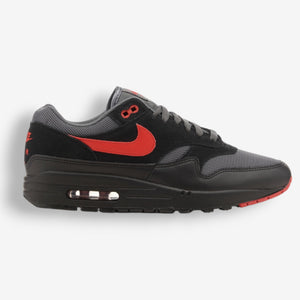 Nike Air Max 1 Essential Vamps Black / University Red / Iron Grey