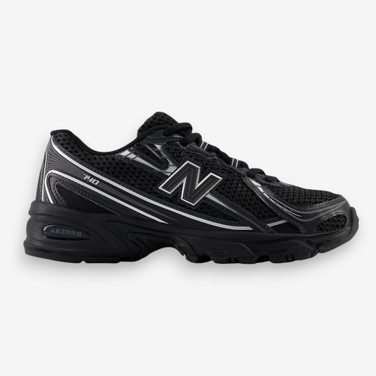 New Balance 740 GS Black Silver Metallic