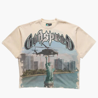 Godspeed JFK to MIA Shirt White