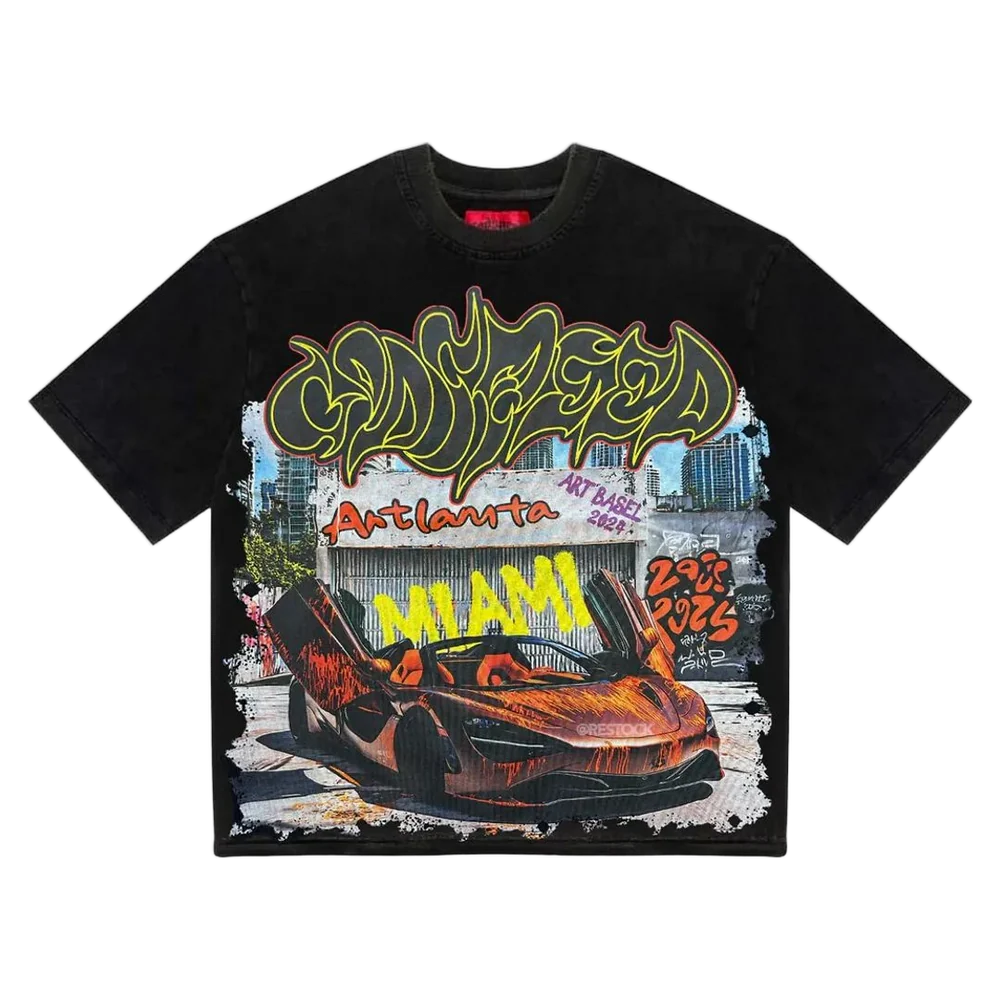 Godspeed Miami Artlanta Shirt Black