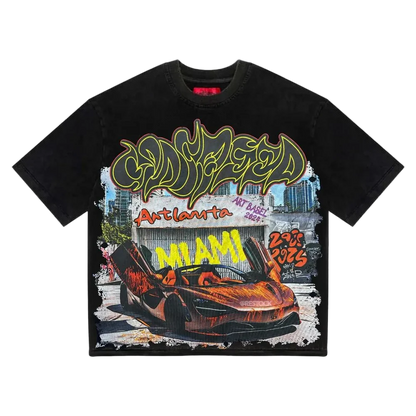 Godspeed Miami Artlanta Shirt Black