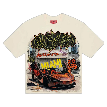 Godspeed Miami Artlanta Shirt White