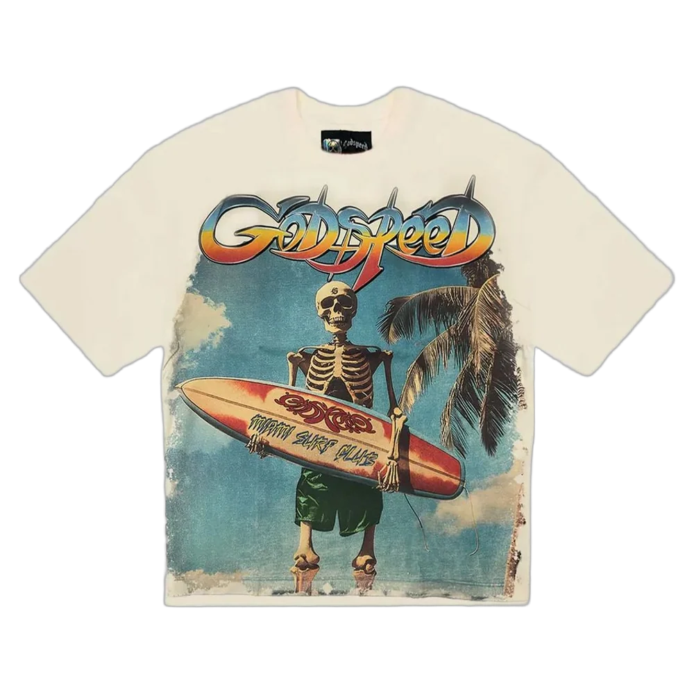 Godspeed Miami Surf Club Shirt Cream
