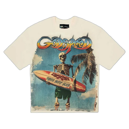 Godspeed Miami Surf Club Shirt Cream