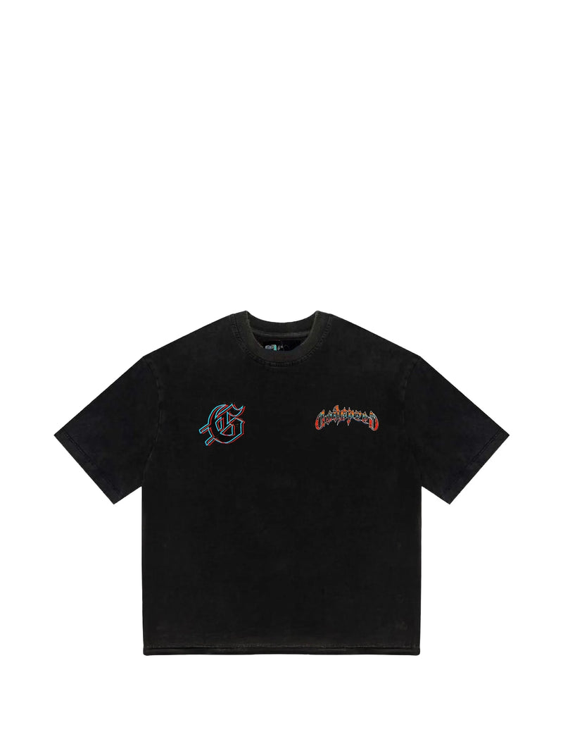 Godspeed Natural Disaster Tee Washed Black