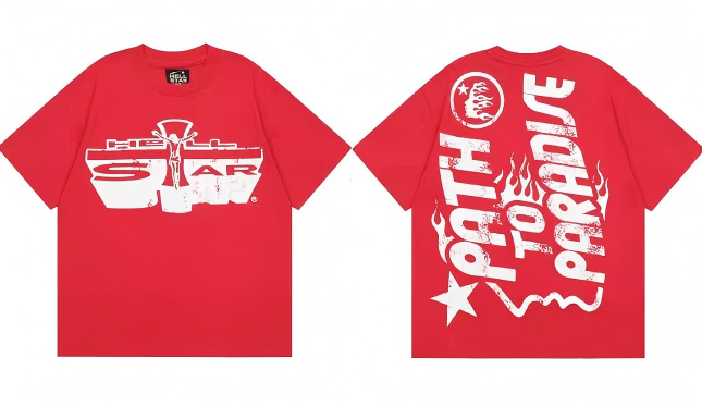 Hellstar Path To Paradise T-Shirt Red