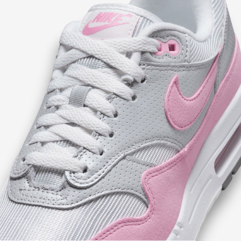 Nike Air Max 1 '87 Metallic Platinum Pink Rise (Women's)