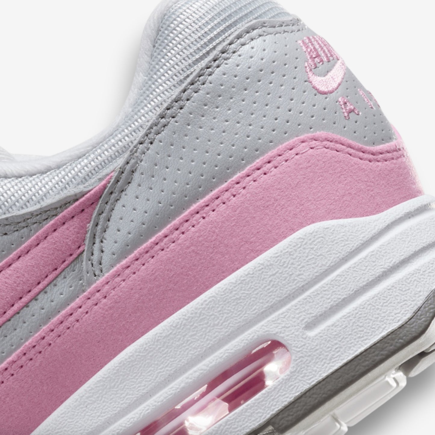 Nike Air Max 1 '87 Metallic Platinum Pink Rise (Women's)