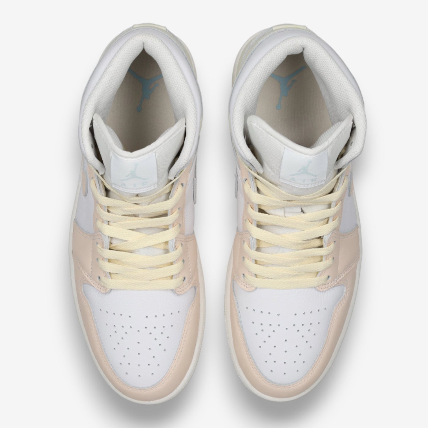 Nike Jordan 1 Mid SE White Sea Glass Glacier Blue Guava Ice