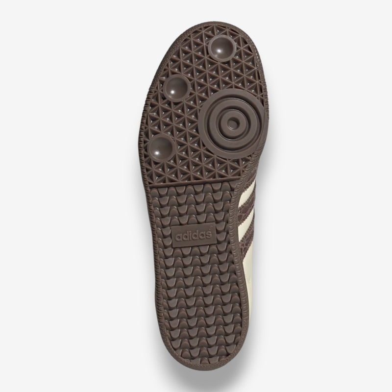 Adidas Samba OG Cream Earth Strata Maroon (Women's)