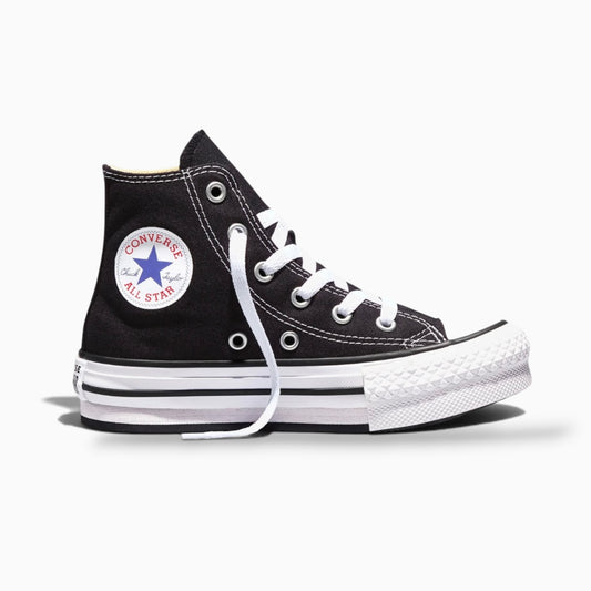 Converse Chuck Taylor All Star Move Platform Kids Black White