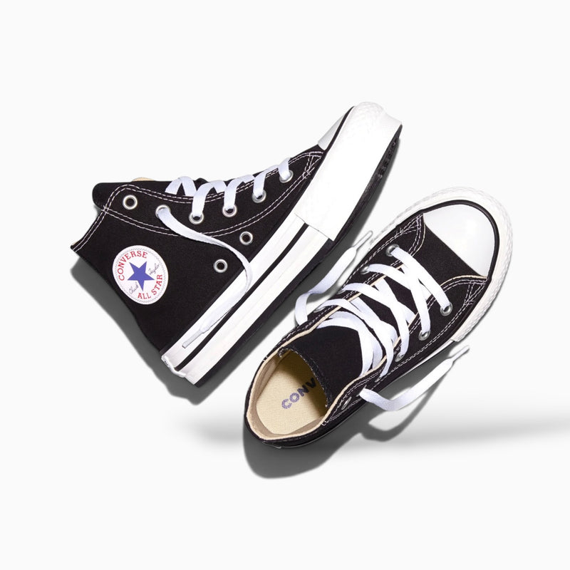 Converse Chuck Taylor All Star Move Platform Kids Black White
