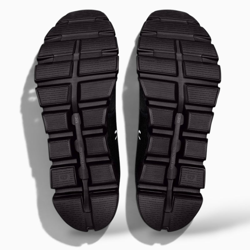 On Cloud Waterproof Black Lunar