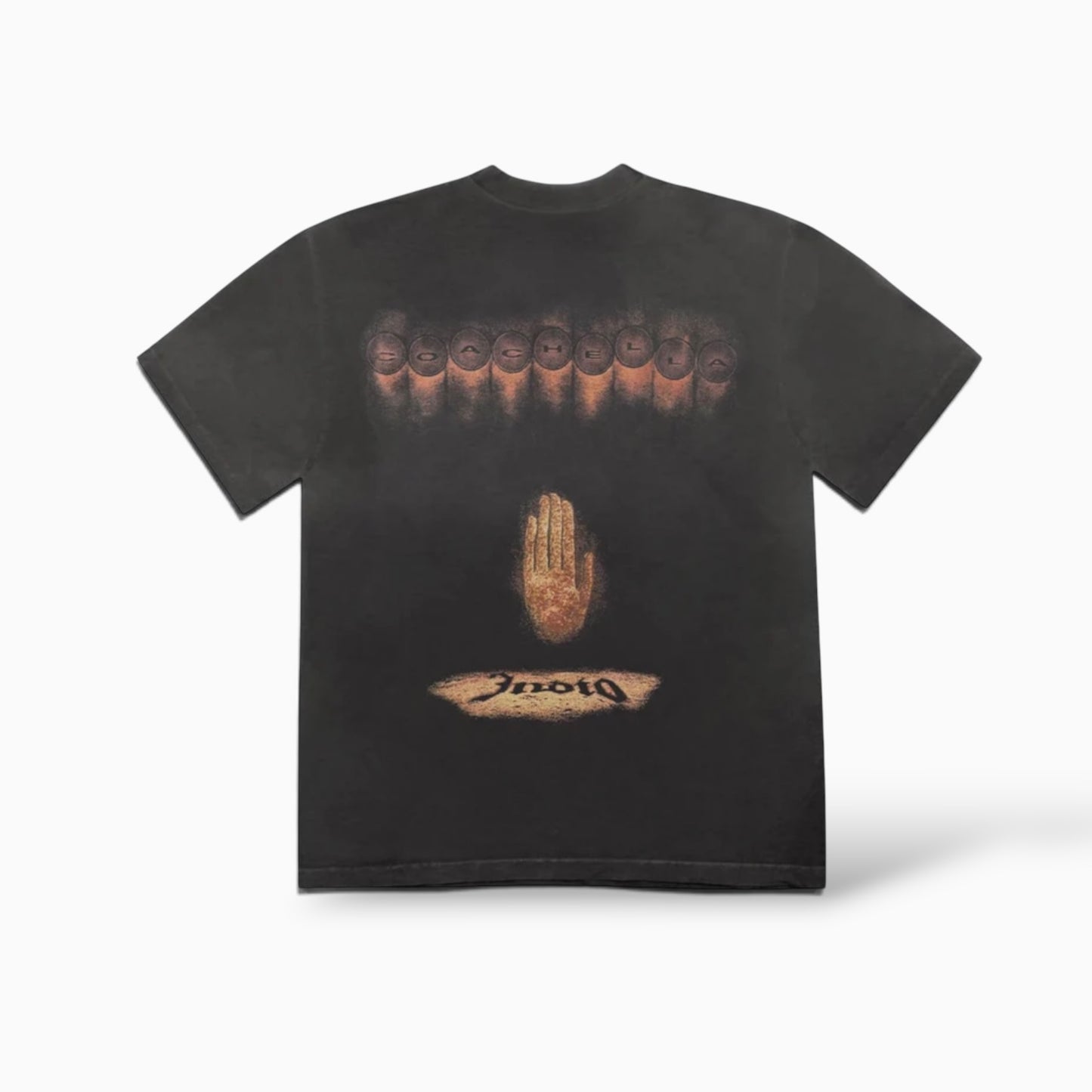 Travis Scott Cactus Jack Coachella Exclusive La Flame Utopia Tee Black