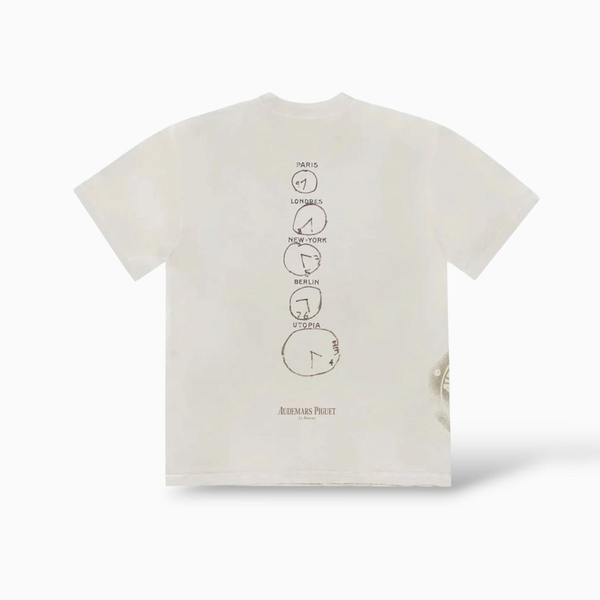 Travis Scott x Audemars Piguet Time Tones T-Shirt White