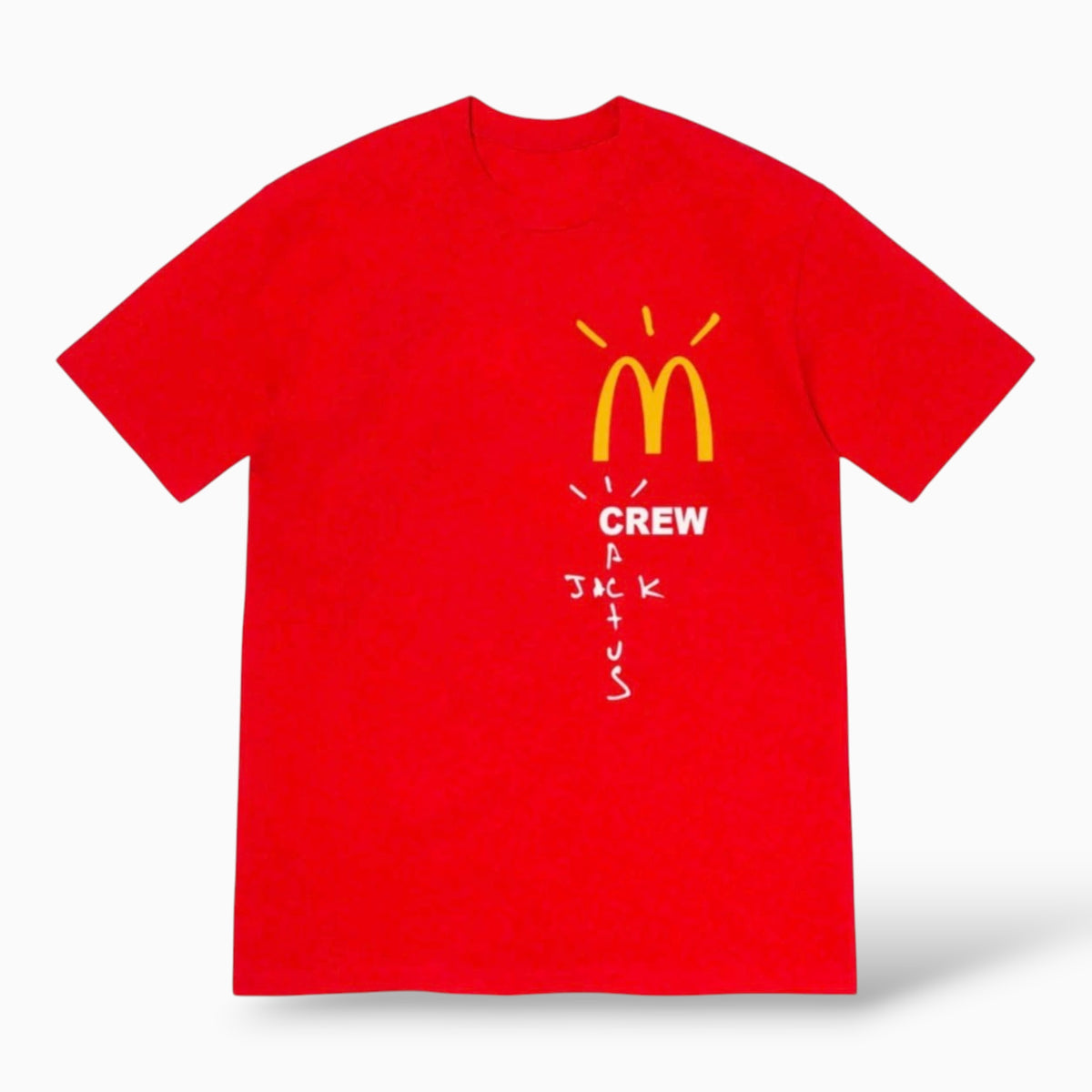 Travis Scott x McDonald's Crew T-Shirt Red