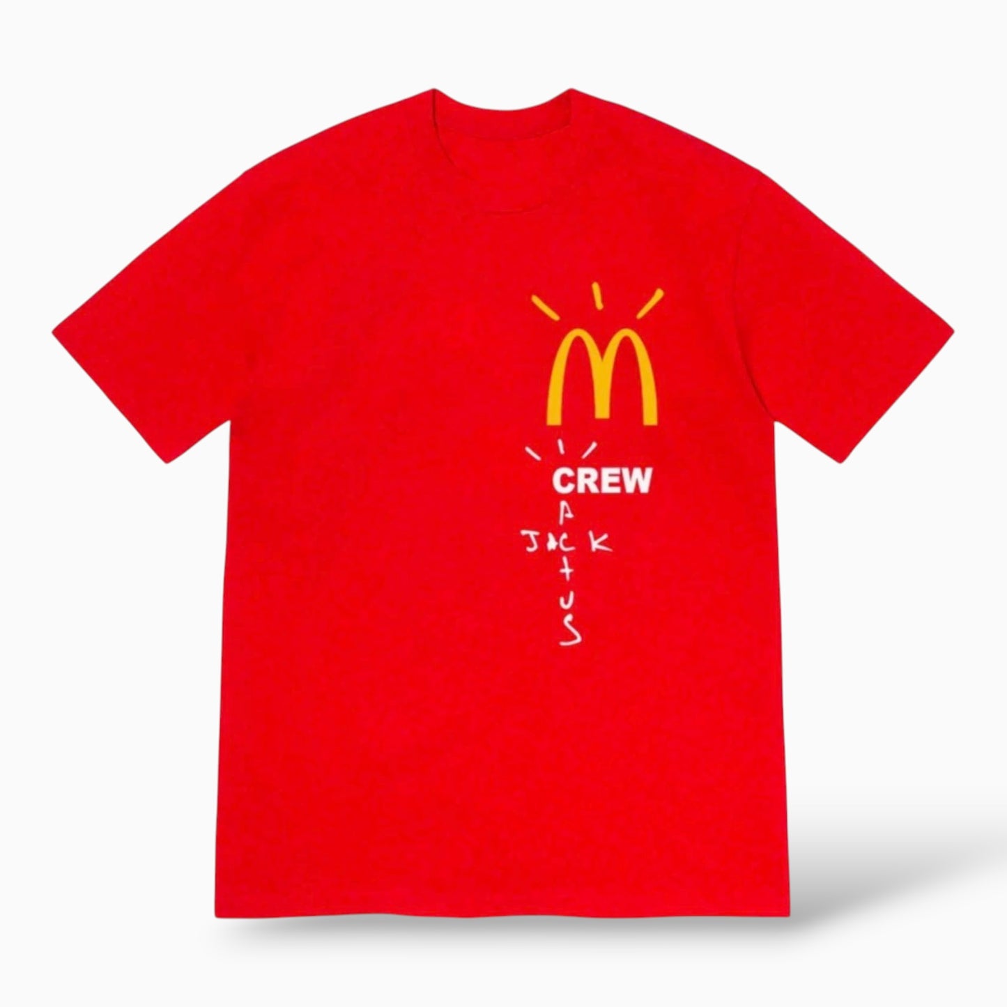 Travis Scott x McDonald's Crew T-Shirt Red