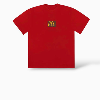 Travis Scott x McDonald's Sesame Inv III T-Shirt Red