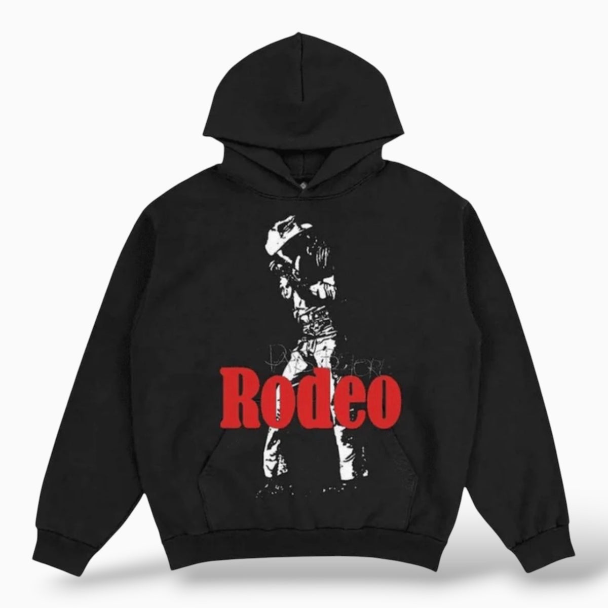 Travis Scott Cactus Jack x Sp5der Rodeo Hoodie Black