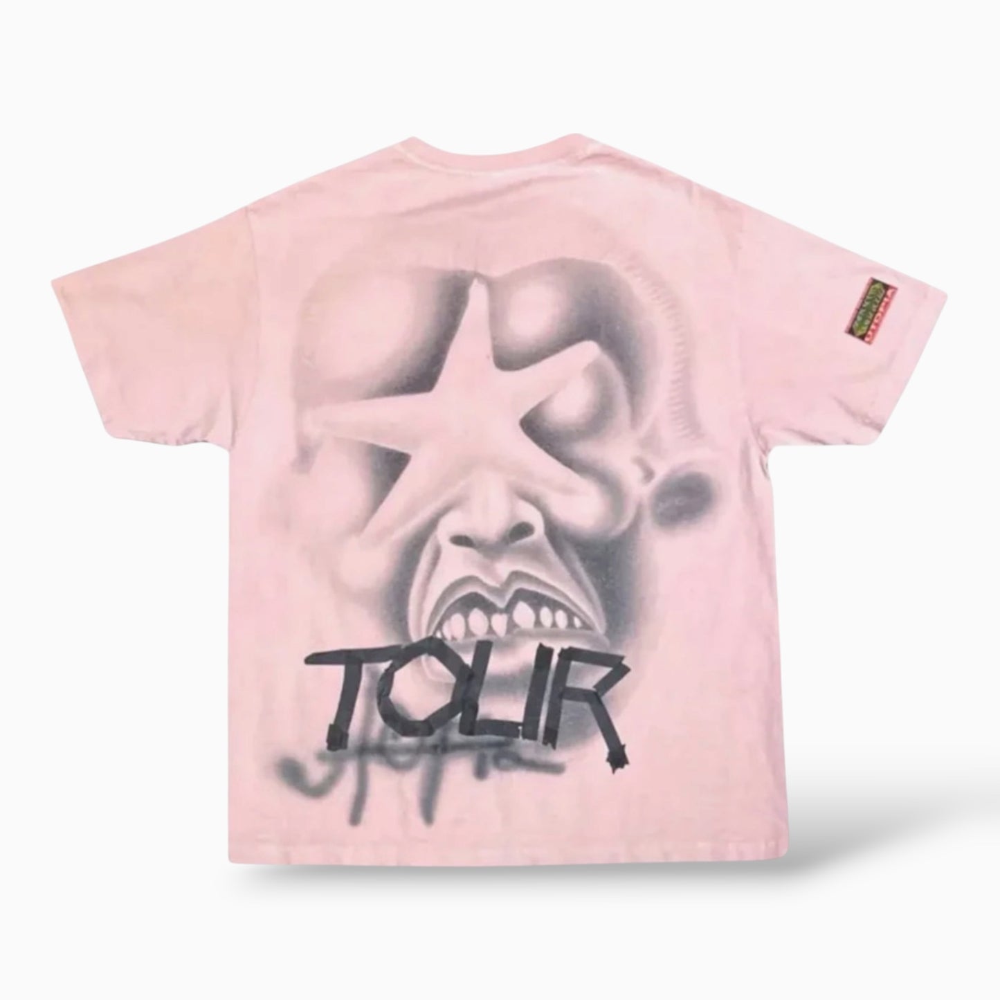 Travis Scott Utopia Circus Maximus Pink Star T-Shirt Pink