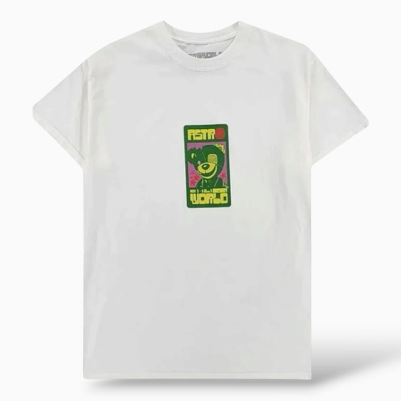 Travis Scott Scare Bear Tee II White