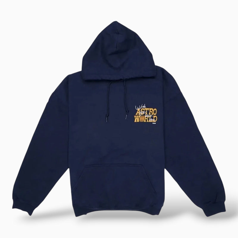 Travis Scott Astroworld Houston Exclusive Hoodie Blue