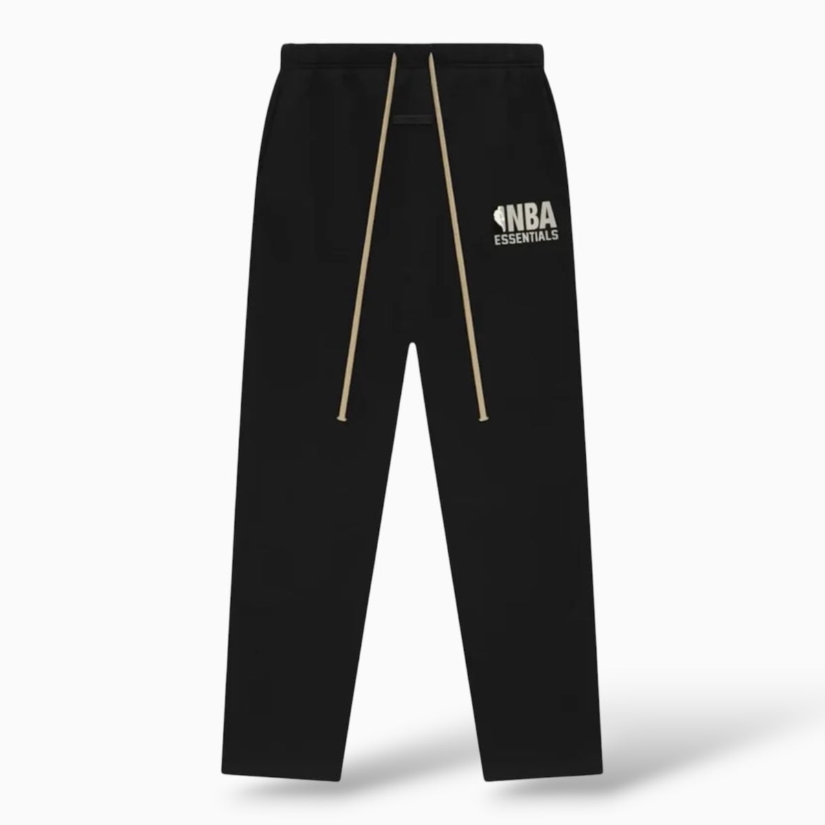 Essentials Fear of God x NBA FW24 Negro Sweatpants de corte relajado