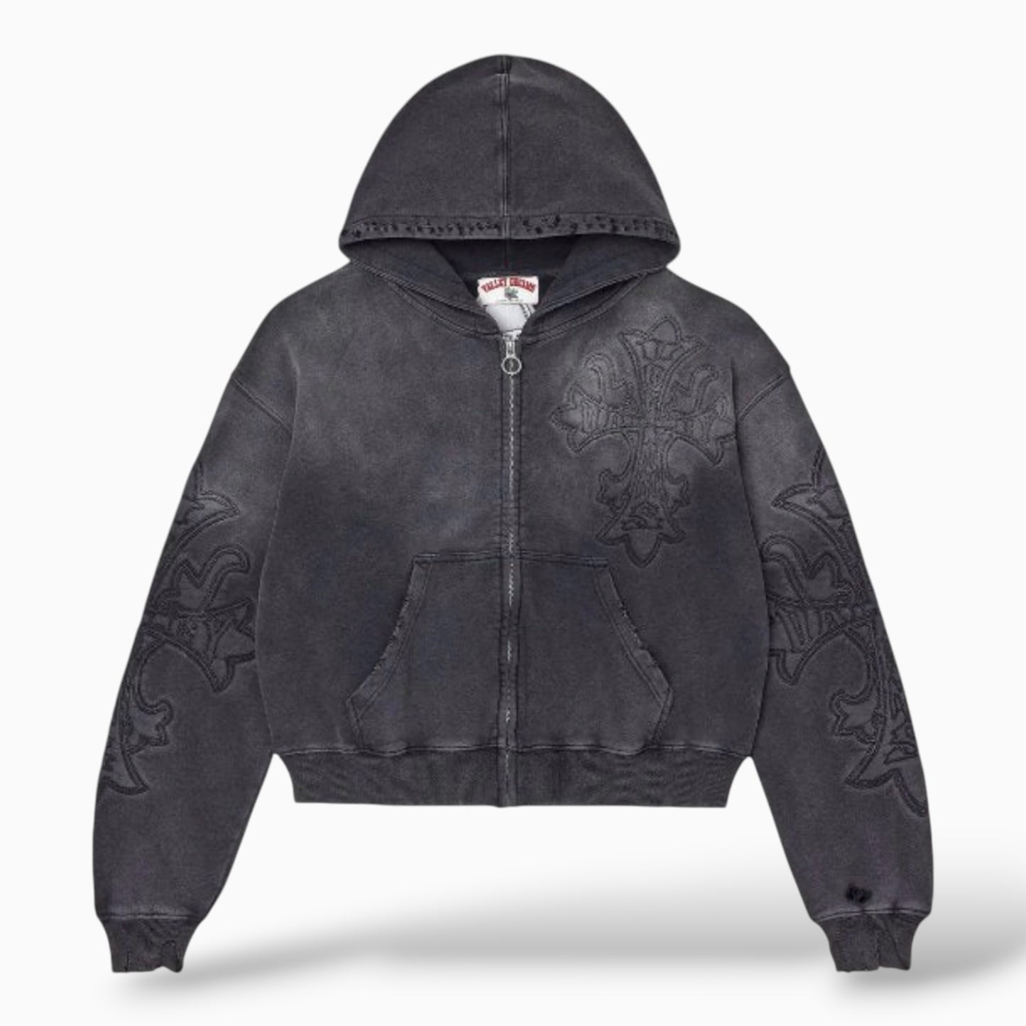 Vale Forever Carver Zip Up Hoodie Black