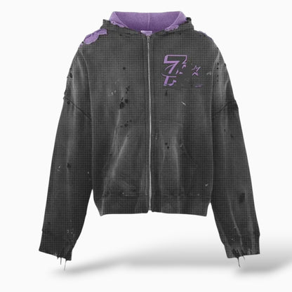 Triple Sevens Trap Reversible Zip Up Jacket