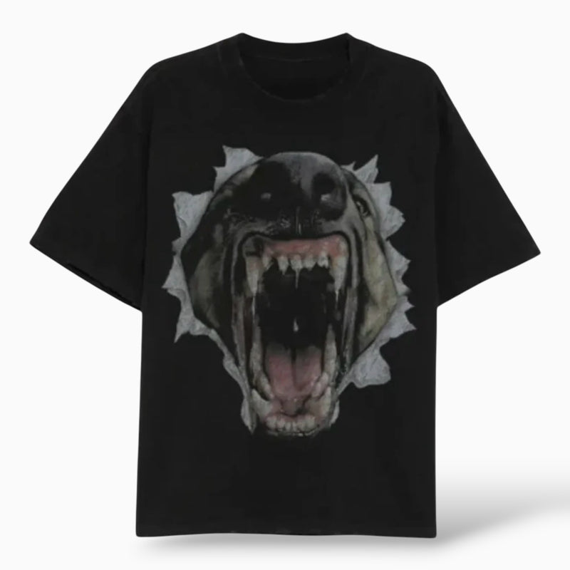 Warman Rottweiler Unleashed Dark Graphic T-Shirt