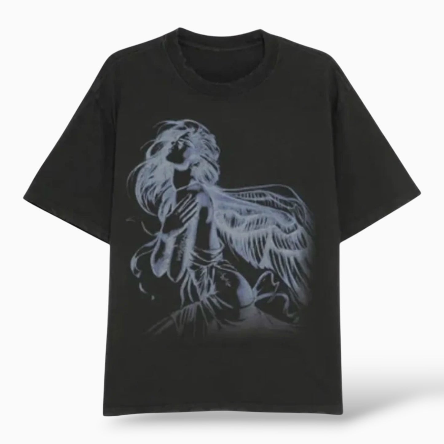 Warman Riding Ghost Girl Graphic T-Shirt