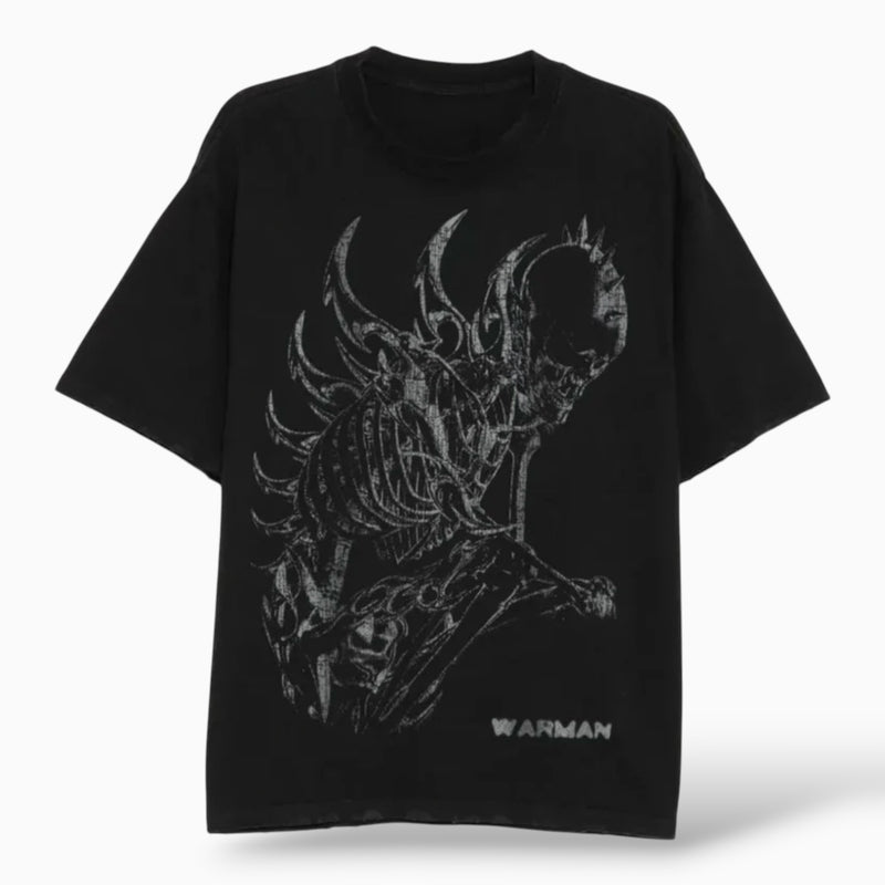 Warman Rockstar Skeleton Graphic T-Shirt
