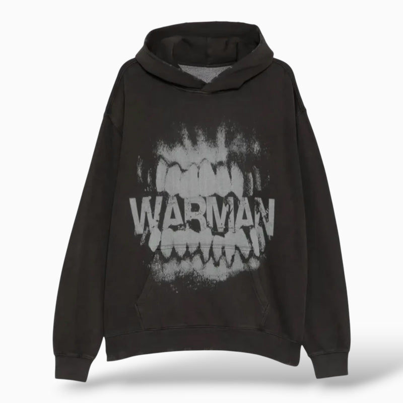 Warman Logo Teeth Graphic Hoodie