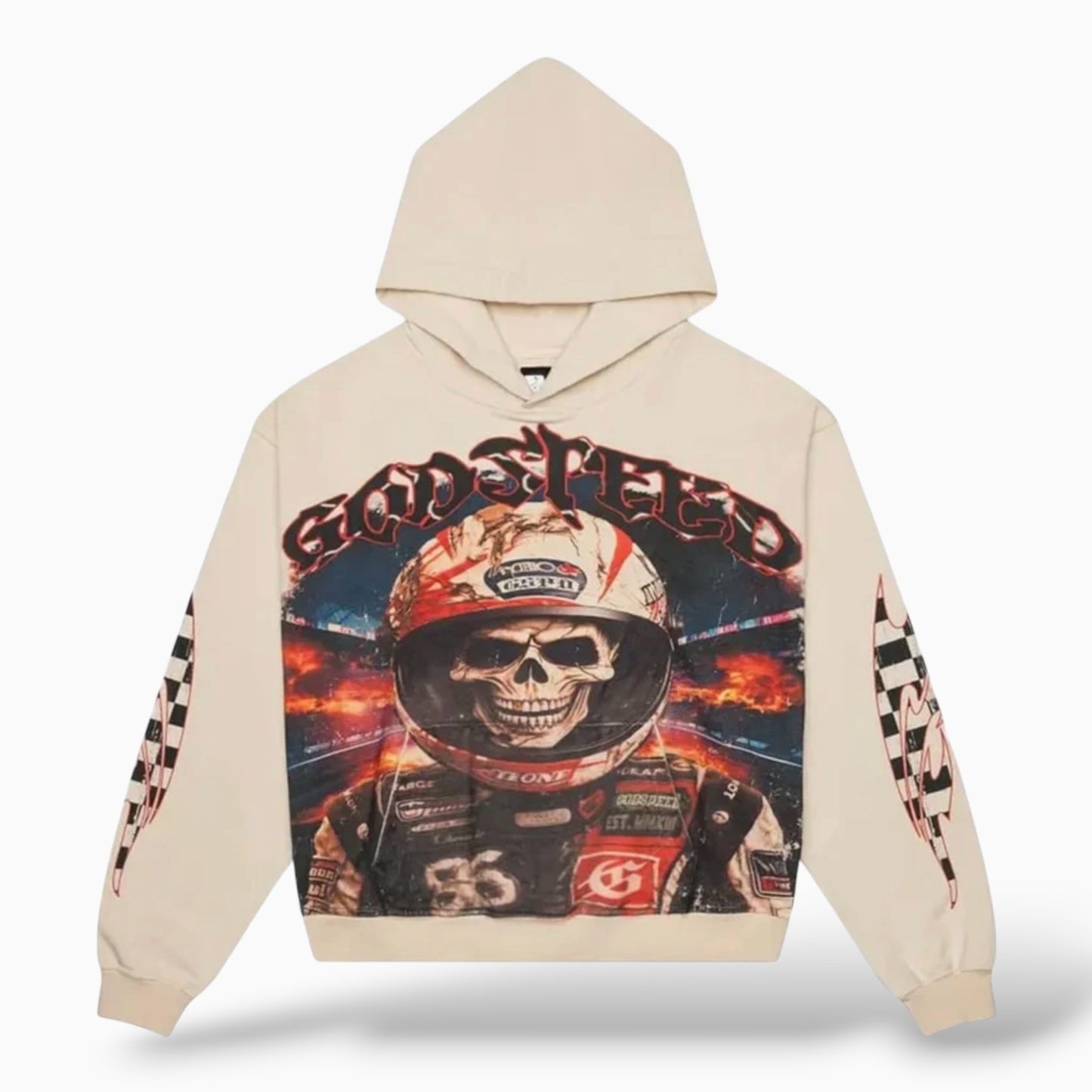 Godspeed Racer Goldie Hoodie Bone