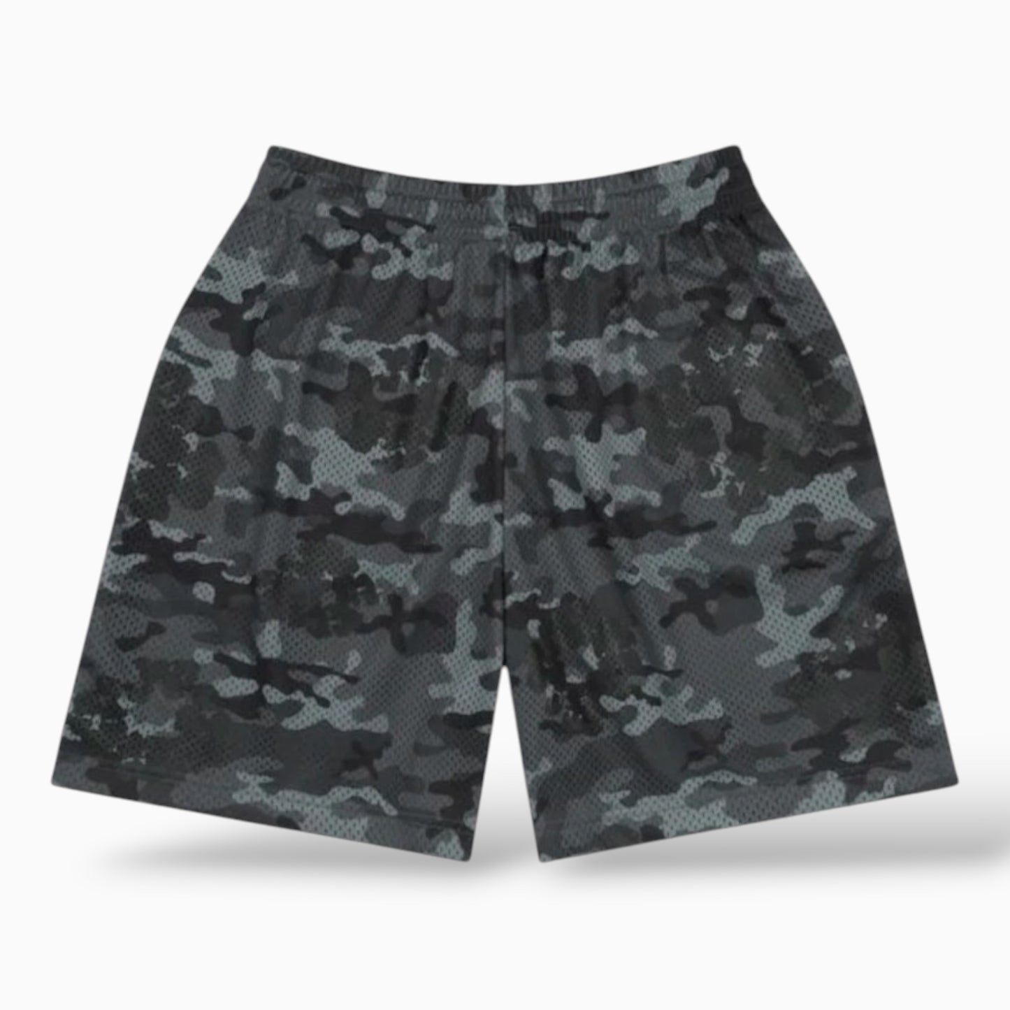 Denim Tears Wreath Camo Shorts Black