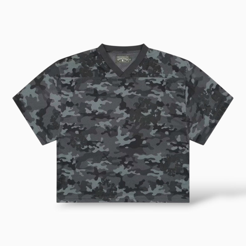 Denim Tears Camo Wreath Jersey Black Camo