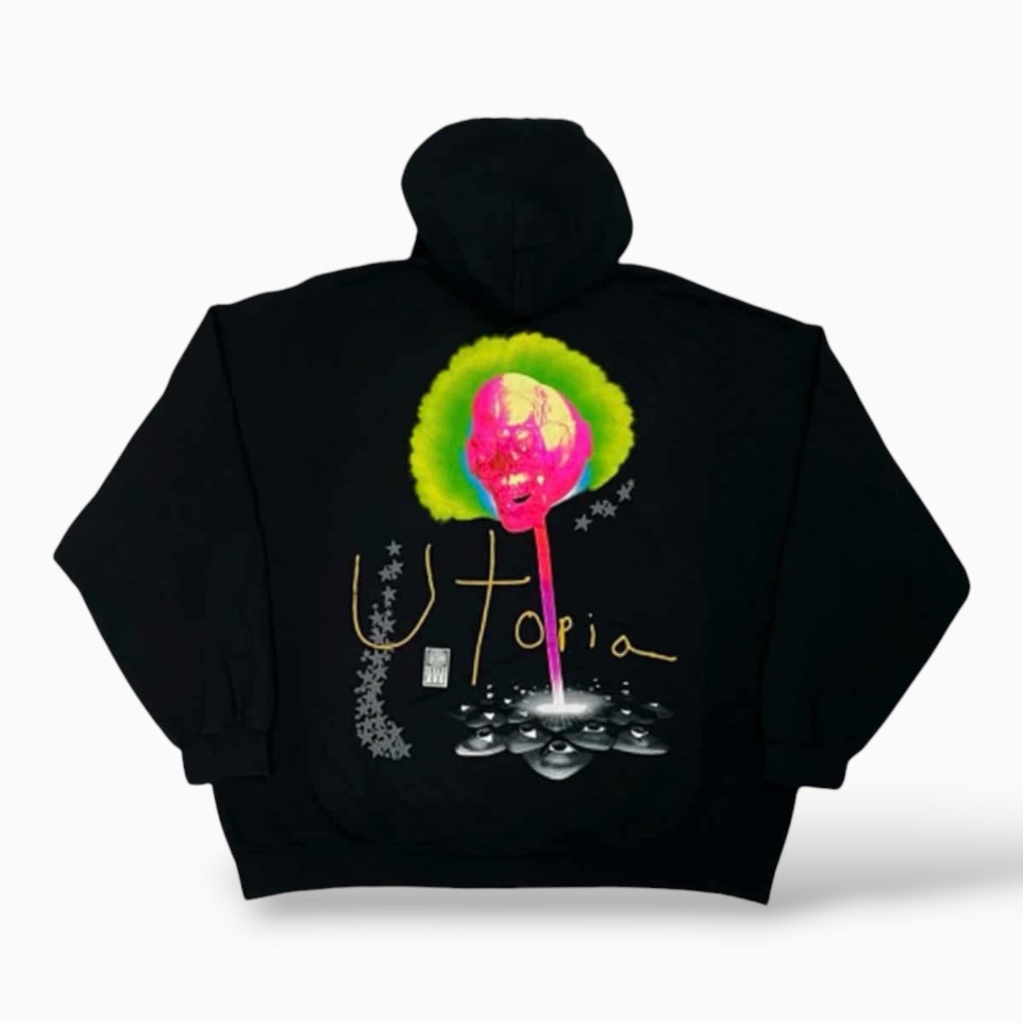 Travis Scott Astrofest Lollipop Hoodie Black