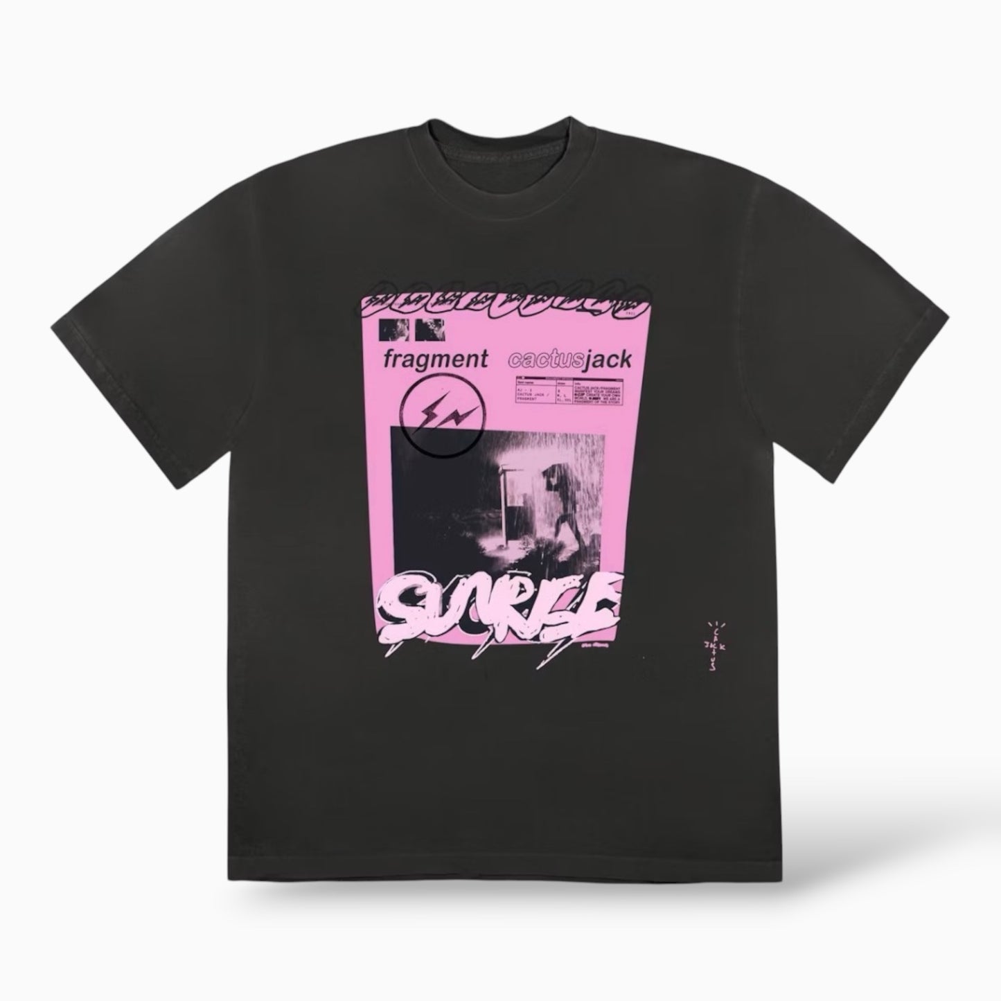Travis Scott Cactus Jack Sunrise T-Shirt Pink