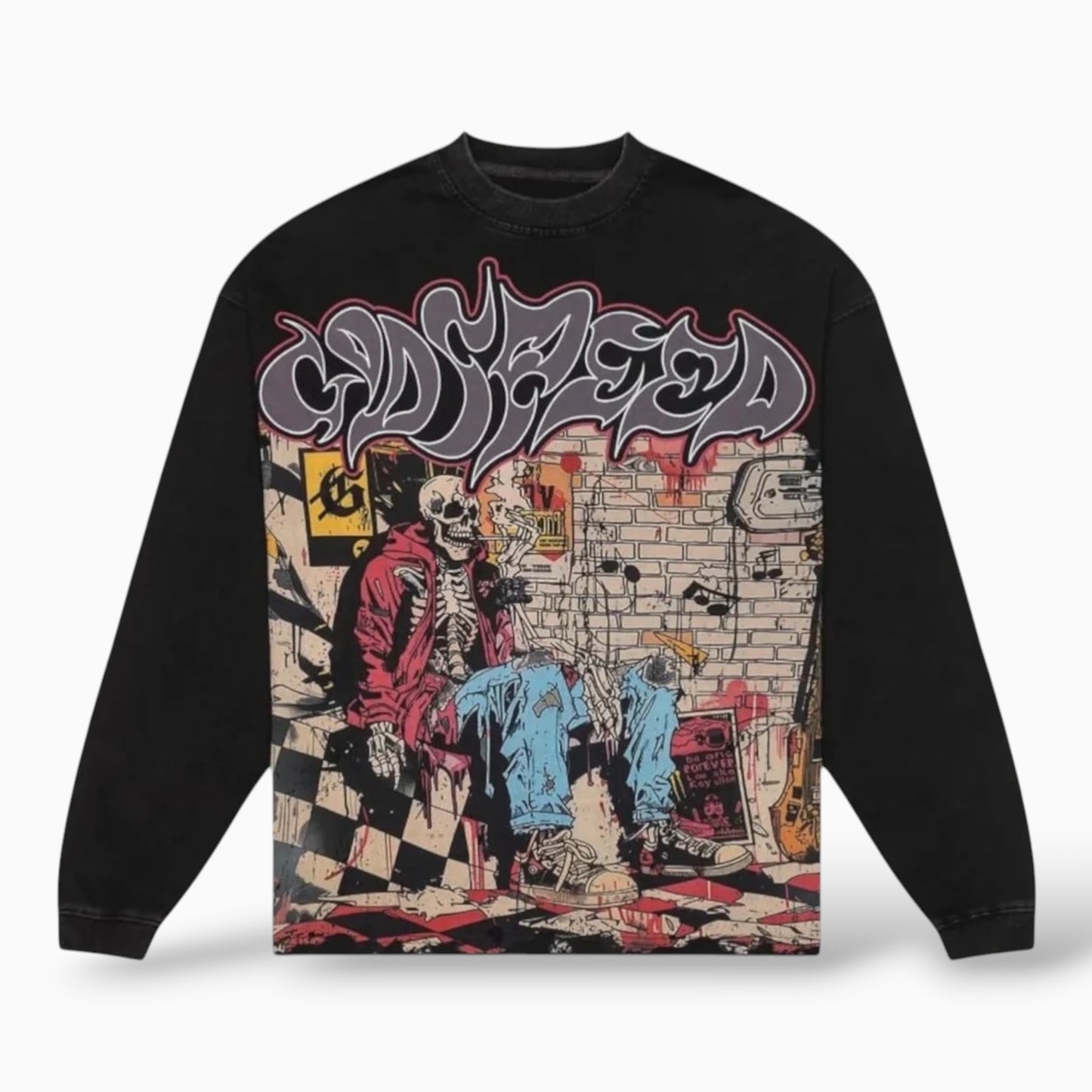 Godspeed Stoner Longsleeve Black