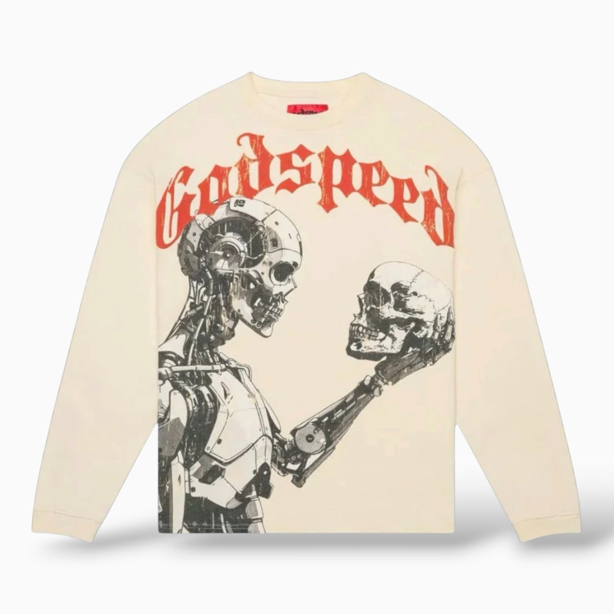 Godspeed Human VS AI Longsleeve Bone