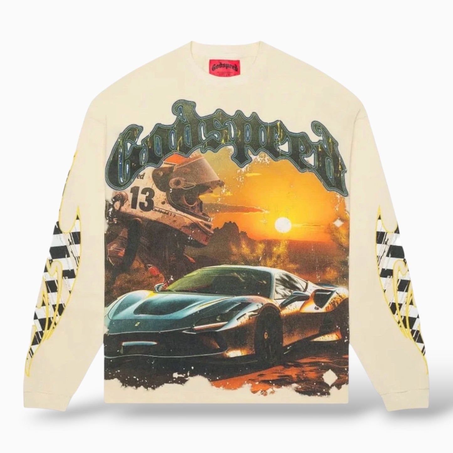 Godspeed Sunset Drift Longsleeve Bone