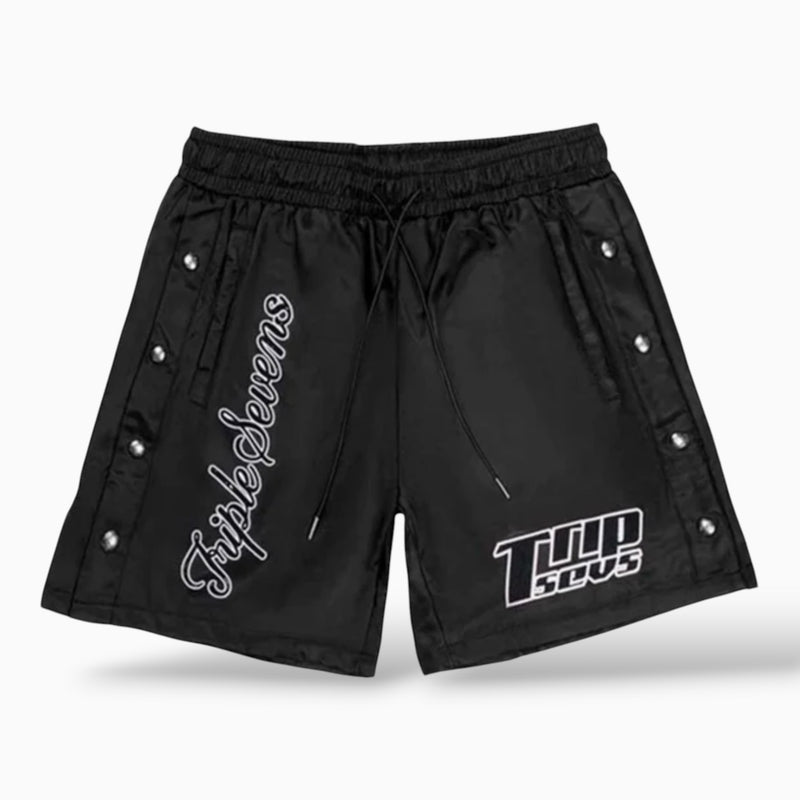Triple Seven 7 Sniper Mesh Shorts Black