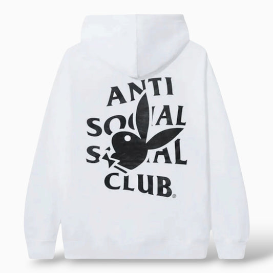 Play Boy Hoodie White