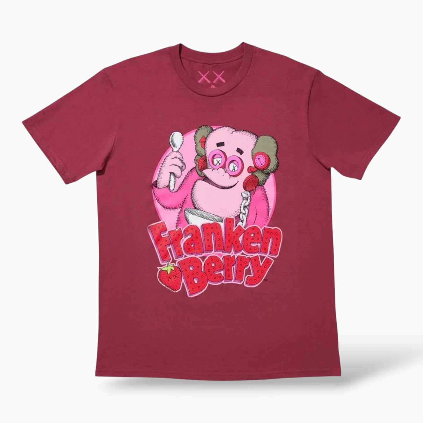 KAWS x Monsters Franken Berry Shirt Red
