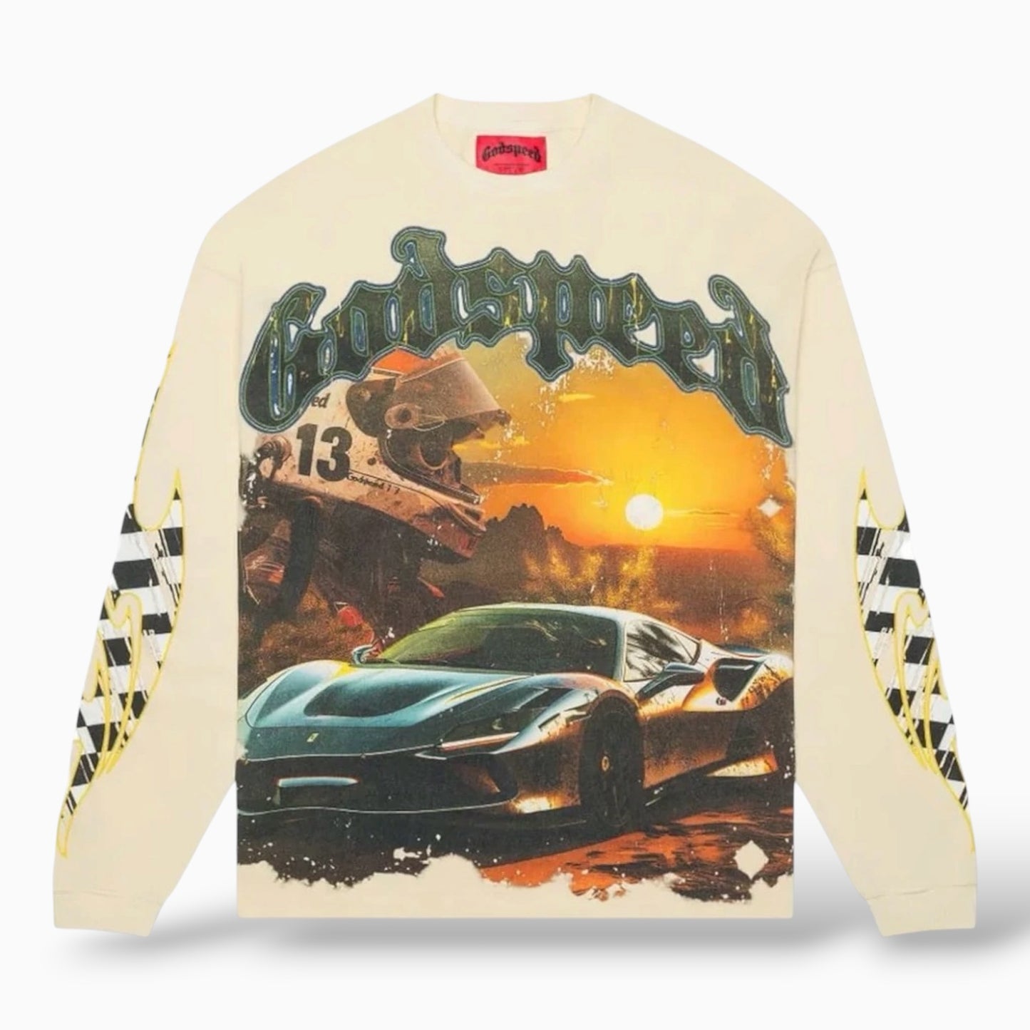 Godspeed Sunset Drift Hoodie Bone
