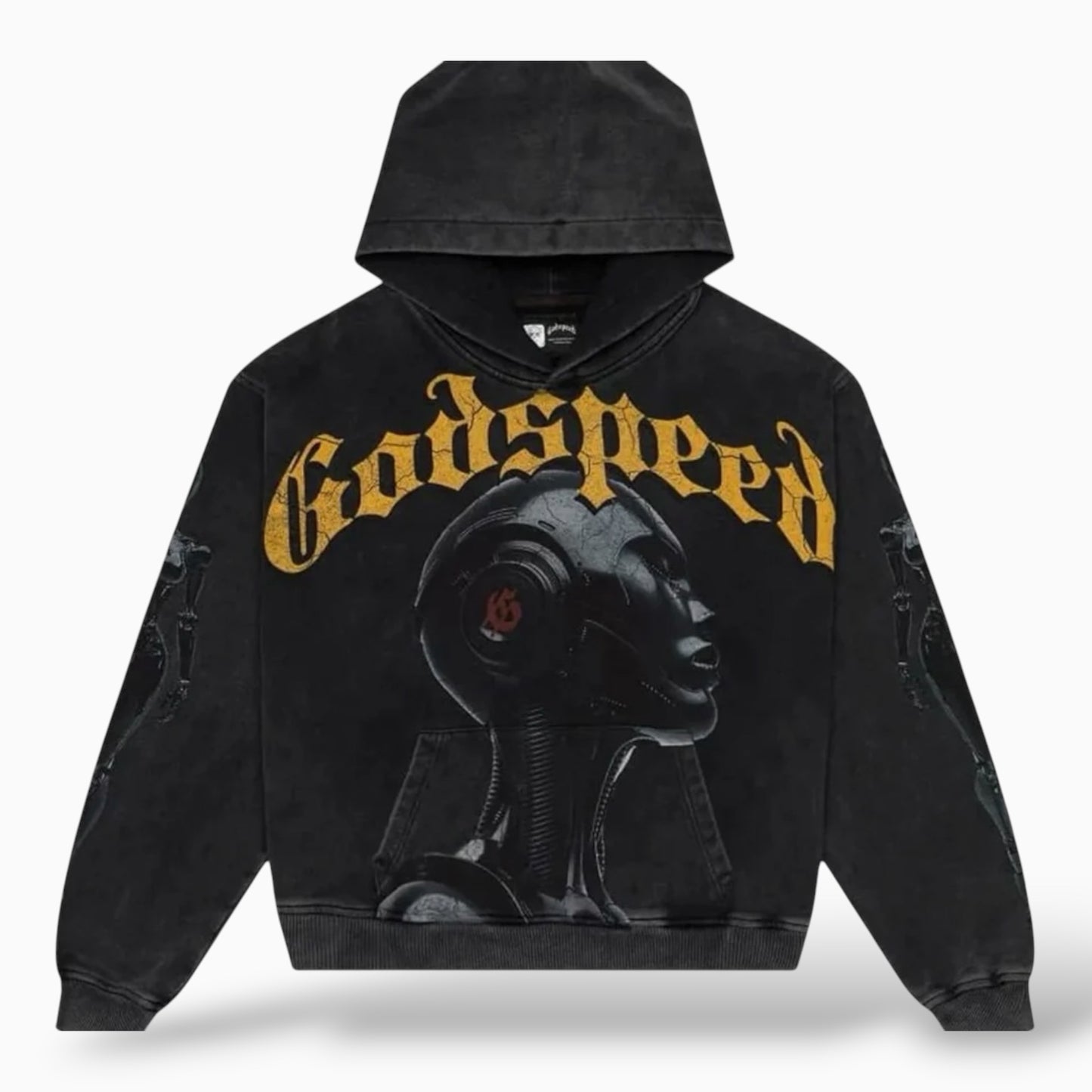 Godspeed Alexa Hoodie Washed Black