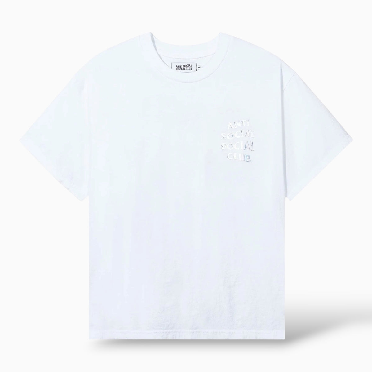 Get Weird Hologram T-Shirt weiß